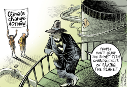 REPORT ON CLIMATE CALLS FOR ACTION by Patrick Chappatte