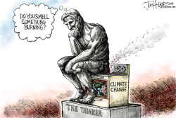 CLIMATE THINKER by Joe Heller