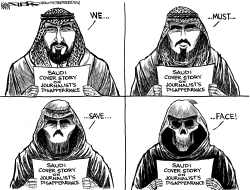 The Khashoggi Cover Story by Kevin Siers