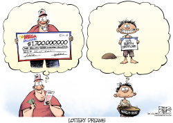 AMERICAN LOTTERY by Nate Beeler