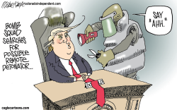 BOMBS by Mike Keefe