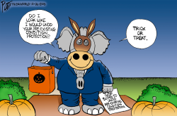 A REAL TRICK OR TREAT by Bruce Plante