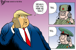 TRUMP'S PHONE by Bruce Plante