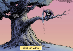 TREE OF LIFE by Nate Beeler