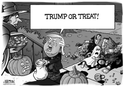 TRUMP OR TREAT by R.J. Matson