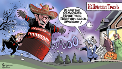 TRUMP’S IMMIGRANT ISSUE by Paresh Nath