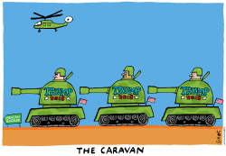 THE TRUMP CARAVAN by Schot
