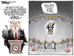 WOMAN RESPECTER IN CHIEF by Bill Day