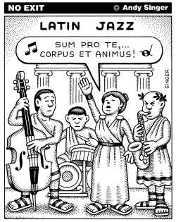 LATIN JAZZ by Andy Singer
