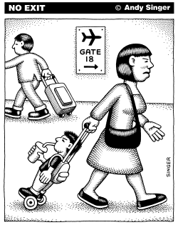LUGGAGE CARRIER FOR CHILDREN by Andy Singer