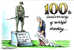 WWI 100TH END ANNIVERSARY by Dave Granlund