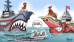 US CHINA IN SCHINA SEA by Paresh Nath