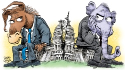 SPLIT CAPITOL by Daryl Cagle