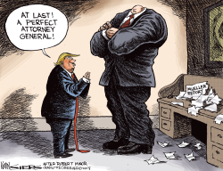 TRUMP'S NEW ATTORNEY GENERAL by Kevin Siers