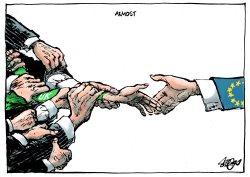 CLOSE TO BREXIT DEAL by Jos Collignon