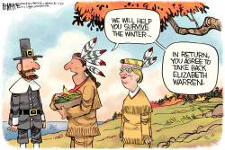 THANKSGIVING DEAL by Rick McKee
