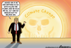 CLIMATE CHANGE DENIAL by Steve Greenberg