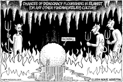 CHANCES OF ISLAMIST DEMOCRACY by Monte Wolverton