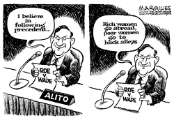 ALITO ON ROE V WADE by Jimmy Margulies