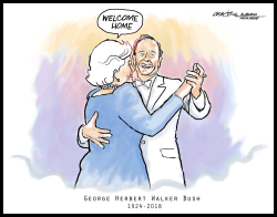 WELCOME HOME GEORGE BUSH by J.D. Crowe