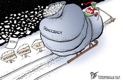 GOP GRINCH CHRISTMAS ELECTION THEFT by Bruce Plante
