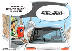 GOVERNMENT SHUTDOWN SEASON by R.J. Matson