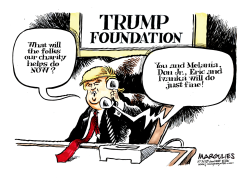 TRUMP FOUNDATION SCANDAL by Jimmy Margulies