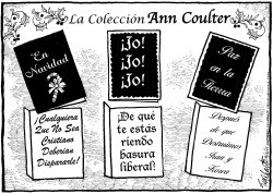 ANN COULTER by Bob Englehart