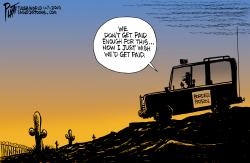 THE BOARDER PATROL by Bruce Plante
