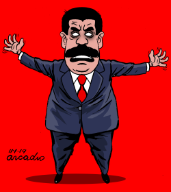 MADURO IS GOING CRAZY by Arcadio Esquivel