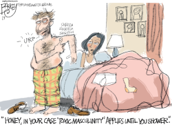 TOXIC MASCULINITY by Pat Bagley