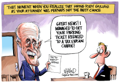 GIULIANI AT LAW by Dave Whamond