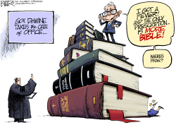 LOCAL OH DEWINE BIBLES by Nate Beeler