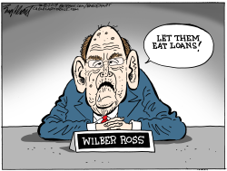 WILBER ROSS by Bob Englehart