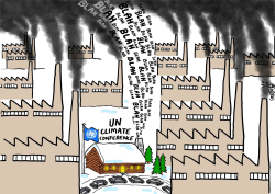 UN CLIMATE CONFERENCE by Stephane Peray
