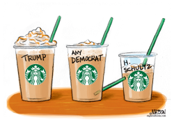HOWARD SCHULTZ INDEPENDENT CAMPAIGN FOR PRESIDENT by R.J. Matson