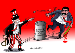 THE VENEZUELAN OIL IN THE MIDDLE by Arcadio Esquivel