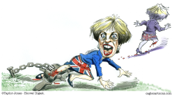 THERESA MAY ESCAPE ROUTE by Taylor Jones
