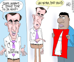 GOVERNOR NORTHAM BLACK FACE AND KLAN by Gary McCoy