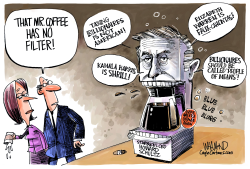 MR COFFEE MALFUNCTIONS by Dave Whamond