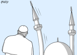 POPE VISITS EMIRATES by Rainer Hachfeld