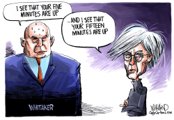 WHITAKER'S FIVE MINUTES by Dave Whamond
