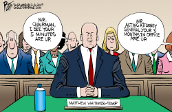 ACTING ATTORNEY GENERAL MATTHEW WHITAKER by Bruce Plante