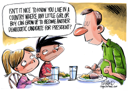 ANYONE CAN RUN FOR PRESIDENT by Dave Whamond