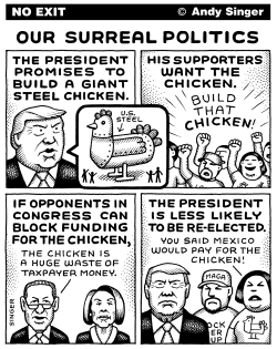 SURREAL POLITICS by Andy Singer
