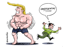 LA EMERGENCIA ES TRUMP by Arcadio Esquivel