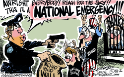 NATIONAL EMERGENCY by Milt Priggee