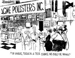 POLLSTERS by Bill Schorr