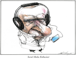 PUTIN THE SOCIAL MEDIA ENTHUSIAST by Dale Cummings