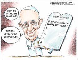 POPE ACTION ON CLERGY SEX ABUSE by Dave Granlund